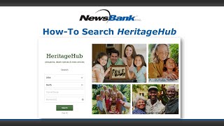 How To Search HeritageHub with Adam Blackwell