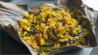 Chhatu Patra Poda In Oven And Kadhai ||  ଛତୁ ପତ୍ର ପୋଡା || Odia Authentic