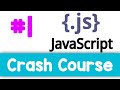 Javascript crash course | part01 alert and console.log functions | Quick programming tutorial
