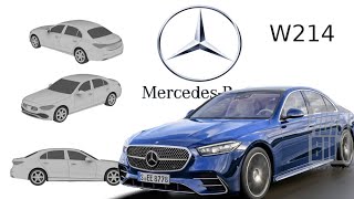 2024 MERCEDES-BENZ E-CLASS W214 with 5 PHEV versions!