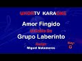 Laberinto - Amor Fingido (UKORTV KARAOKE)