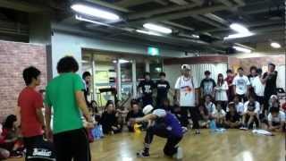 2012,9/1 最強タッグ北海道 best16 BLOCK 3 ADDICTION vs HEART JUMPER