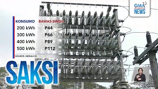 Meralco, may bawas-singil na P0.2189/kWh ngayong Enero | Saksi