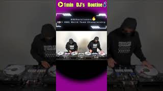 🔥1min DJ's routine,  BREXecutioners  🇬🇧2021 DMC NATIONAL DJ CHAMPIONSHIP, UK / 1분 디제이 루틴