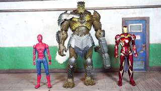 ハズブロ マーベルレジェンド アベンジャーズ インフィニティ ウォー 映画 カル オブシディアン BAF レビュー