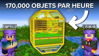 J’ai construit la FERME ULTIME dans Minecraft en mode Survie