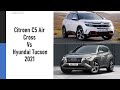 Hyundai Tucson Vs Citroen Air cross | Premium SUV of the Year | #Citroen  #Hyundai