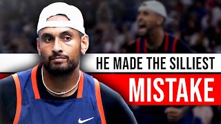 Nick Kyrgios Makes PAINFUL MISTAKE In Final Eighth!