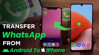 How to Transfer WhatsApp From Android to iPhone With Tenorshare WhatsApp Transfer Tool