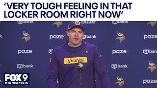 Kevin O'Connell after Vikings playoff loss: 'Very tough feeling in that locker room'