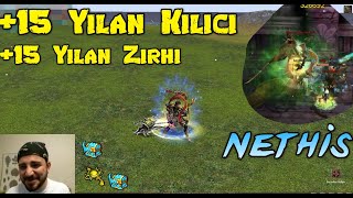 +15 YILAN KILICI, +15 YILAN ZIRHI, +21 TILSIM VE NETHİS | Metin2- Harbi2 #55