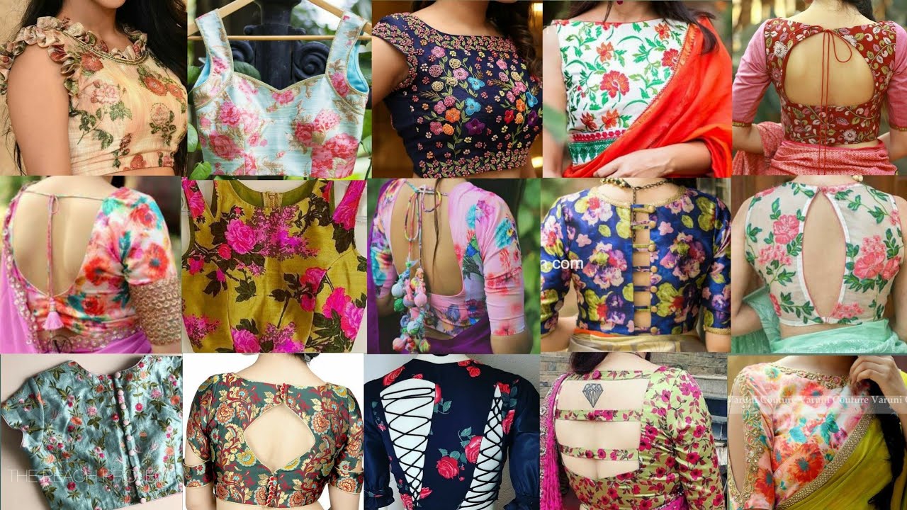 Printed Blouse Pattern
