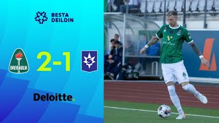 Breiðablik 2 - 1 Stjarnan | Blikamenn halda titilbaráttunni lifandi | Mörk leiksins í boði Deloitte