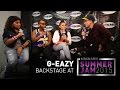 G-Eazy Backstage at Summer Jam 2015