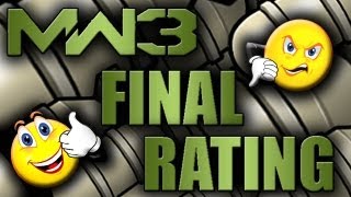 Final Rating of Modern Warfare 3 (My report card for MW3)