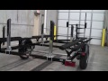 extreme max™ heavy duty pontoon trailer guide on system