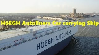 HöEGH Autoliners Car carrying Ship - Mobile Ship Channel - DJI Mavic Pro | 003