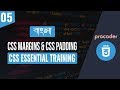 CSS Tutorial for Beginners in Bangla | CSS Margins & CSS Padding | Part 05
