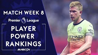 Kevin De Bruyne continues reign atop Premier League power rankings in Matchweek 8 | NBC Sports