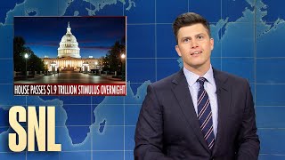 Weekend Update: House Passes Biden’s Stimulus Bill - SNL