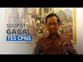 Kisah Menko Mahfud MD Gagal Lolos Tes CPNS Kementerian Agama