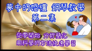 夢中的婚禮 | 鋼琴教學 | 從零開始 | 分析簡化 | 用科學的方法 | 快速學習