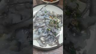 산낙지🐙🐙🐙꿈틀꿈틀Sliced Raw Octopus