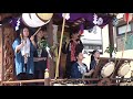 福生八雲神社例大祭本宮志茂町囃子蓮2019年