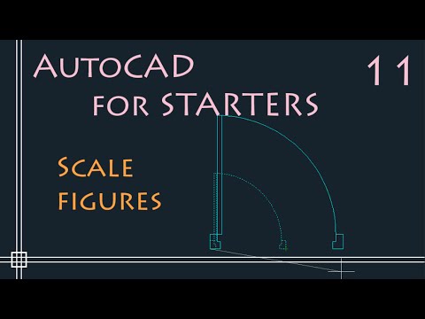 AutoCAD 2D - How to Scale a drawing - PART 1(Resize objects) AutoCAD 2D - How to Scale a drawing - PART 1(Resize objects)