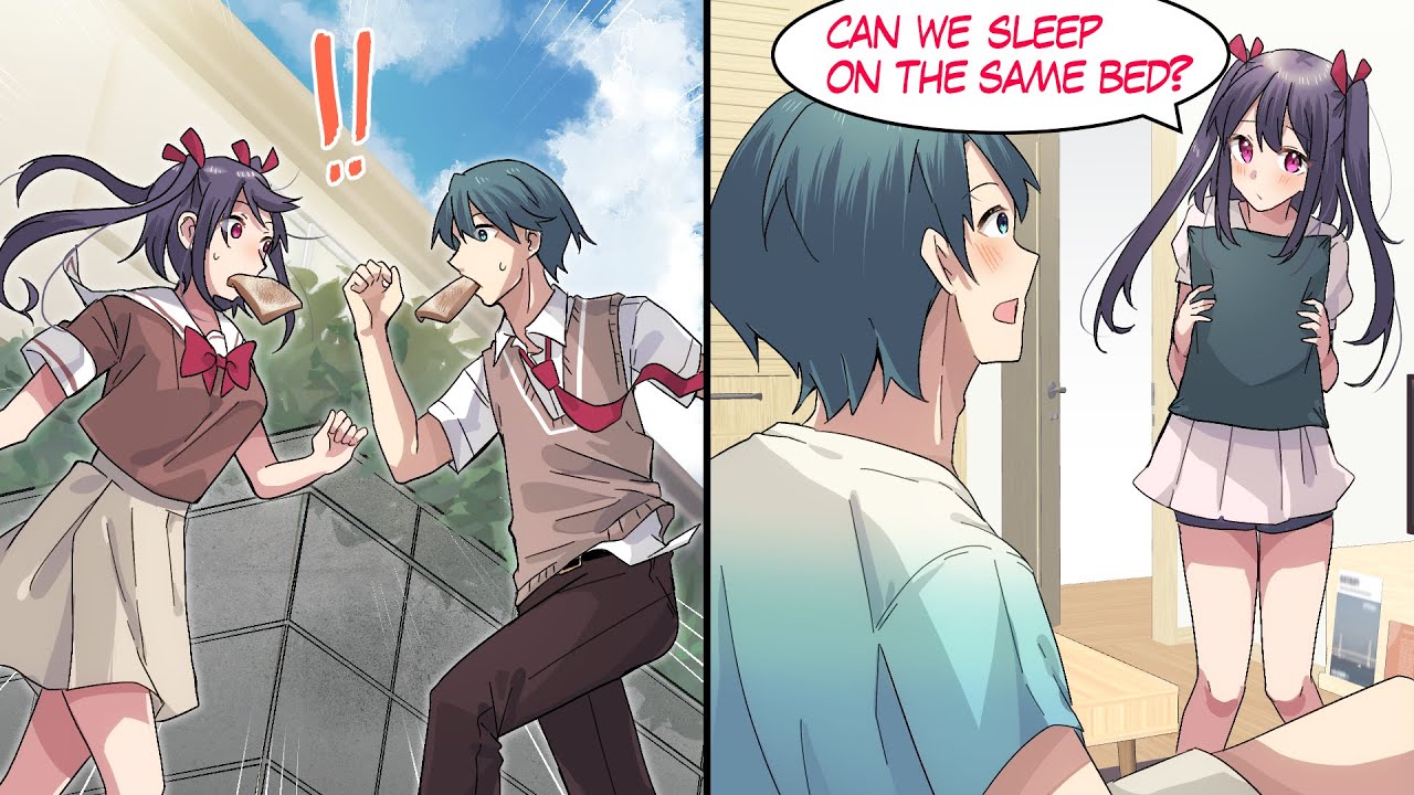 I Bumped Into A Cute Girl With Bread In Her Mouth. Then She Brought A Pillow To My Room At Night