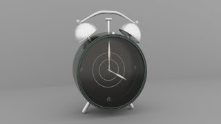 How to Create Alarm Clock in Maya for the Beginners