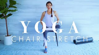 Chair Yoga Stretch for Beginners, Seniors & Everyone || 30 minutes