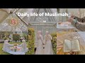 Muslimah vlog🍑| daily prayers, picnic, islamic studies, peaceful, self care |