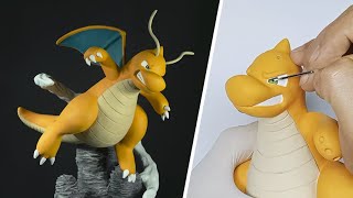 Sculpting DRAGONITE | POKEMON Clay Art