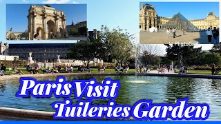 Tuileries Garden Paris ||Beauriful park in Paris Jardin desTuileries|France