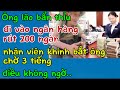 Ông lão bẩn thỉu đi vào ngân hàng rút 200 ngàn, nhân viên khinh bắt ông chờ 3 tiếng,điều không ngờ..