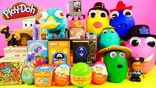 Surprise Play Doh Eggs Kinder Joy Eggs MLP Disney Marvel Star Wars Vinylmations Kidrobot Toys DCTC