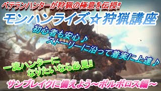 ボルボロス立ち回り講座(大剣)～モンハンライズ サンブレイクに備えて～