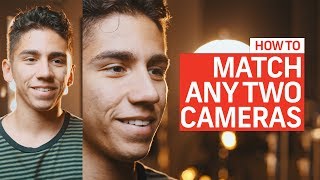 How To Easily Match ANY Two Cameras | Video Editing Tutorials