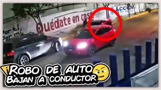 Robo de auto en Palmerales Tlalnepantla Estado de Mexico Nov 2020