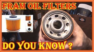 Fram Oil Filters - Choosing The Best Filter