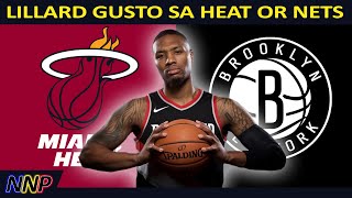 Damian Lillard Gusto daw sa Heat or Nets kung ma Trade | NBA Tagalog Update