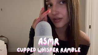 asmr - cupped whisper ramble