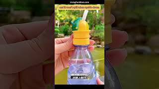 Portable Straw Bottle Cap for Kids