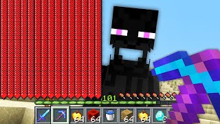 Minecraft, But Damage Multiplies Your Health...