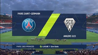 Full match FIFA 23 PSG vs Angers (SCO)  Ligue 1