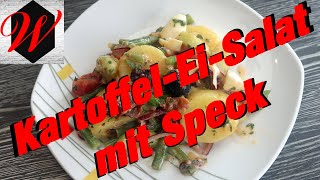 Kartoffel-Ei-Salat mit Speck // einfach und lecker //