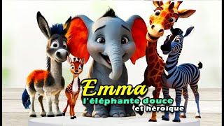 Comment Emma l'éléphante héroïque a changé la savane | Conte du soir pour endormir les petits ❤