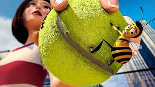 Eine Biene steckt auf einem Tennisball fest! | Bee Movie - Das Honigkomplott | German Deutsch Clip