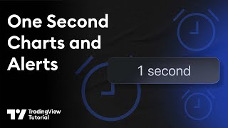 The Power of One-Second Charts and Alerts: Tutorial